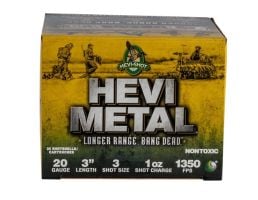 Hevi-Metal LR 20ga 3" #3 1oz. 25rds 39003