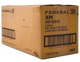 5.56 Rifle Ammo Loose pack of american eagle 5.56mm 55 grain fmjbt ammo