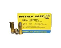 Buffalo Bore Heavy 44 Spl 190 grain Soft Cast Hollow Point Pistol and Handgun Ammo, 20/Box - 14C20