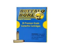 Buffalo Bore Heavy 357 Mag 158 grain Jacketed Hollow Point Pistol and Handgun Ammo, 20/Box - 19C/20