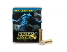 Buffalo Bore Standard Pressure Heavy 38 Special 150 grain Hard Cast Wadcutter Low Flash Short Barrel Pistol and Handgun Ammo, 20/Box - 20D/20