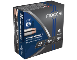 Fiocchi 45 Auto/ACP 200gr JHP Extrema Ammunition 25rds - 45XTP25