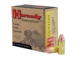 Hornady 9mm Luger 124gr XTP Custom Pistol Ammunition 25rds - 90242