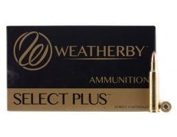 Weatherby Select Plus 30-378 Weatherby Mag 180 grain AccuBond Rifle Ammo, 20/Box - N303180ACB