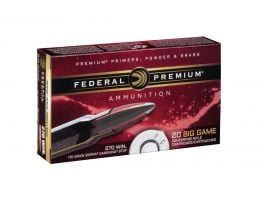 .270 Winchester Ammo Federal 270 130gr Sierra GameKing BTSP Ammunition 20rds - P270D