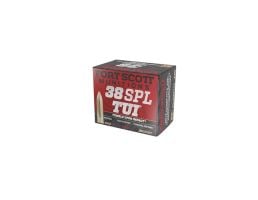 Fort Scott Munitions Tumble Upon Impact .38 Special 80 gr SCS 20rds Handgun Ammo for Enhanced Effectiveness - 38SPL080SCV