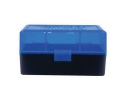 Berrys Bullets 405 .223 Rem/5.56 50 Round Snap-Hinge Ammo Box, Blue - 40502