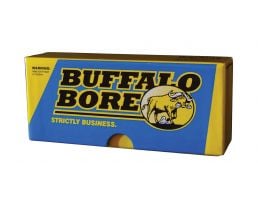 Buffalo Bore Premium Supercharged 358 Win 225 grain Spitzer Boat Tail Rifle Ammo, 20/Box - 41A/20