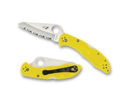 Spyderco Salt 2 Sheepsfoot Folding Knife, 3" - C88SYL2