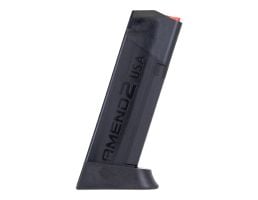 Amend2 A2 15 Round 9mm Glock 19 Detachable Magazine Black  A2GLOCK19BLK