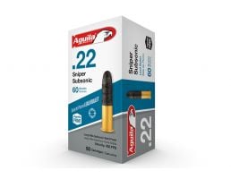 Aguila .22 LR Sniper Subsonic Lead Solid Point 50 rds - 1B222112