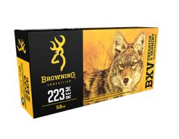 Browning 223 Remington 50gr BXV Ammunition 20rds - B192302231 