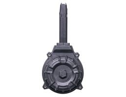 ProMag 50 Round 9mm Glock 17 and 19 Drum Magazine, Black - DRMA11
