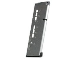 Wilson Combat 8 Round .45 ACP 1911 Detachable Magazine w/ Low-Profile Steel Base Pad, Stainless Steel - 500C