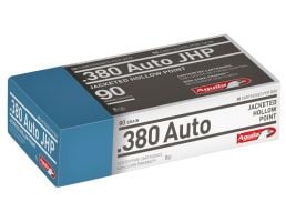 Aguila .380 Auto 90 gr Jacketed Hollow Point Ammo, 50/box - 1E802112