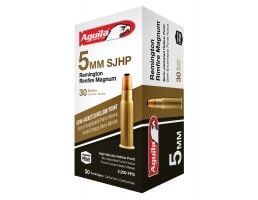 Aguila Special 5mm RFM 30 gr Semi-Jacketed Hollow Point  Ammunition, 50/box - 1B222405