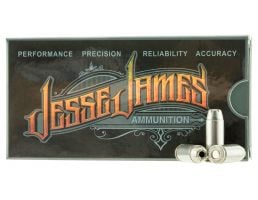 Ammo Inc Jesse James Black Label 180 gr Hollow Point 10mm Ammo, 20/box - 10180HPJJ20