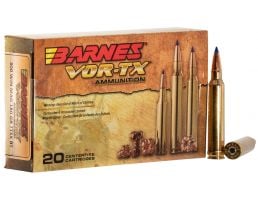 Barnes Bullets VOR-TX 180 gr Tipped TSX Boat Tail .300 Win Mag Ammo, 20/box - 21538