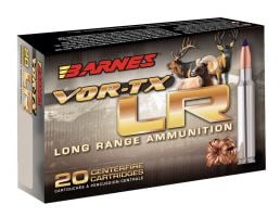 Barnes Bullets VOR-TX LR 190 gr LRX Boat Tail .300 Win Mag Ammo, 20/box - 29013