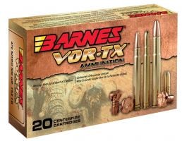 Barnes Bullets VOR-TX 50 gr TSX Flat Base .25-250 Rem Ammo, 20/box - 22008