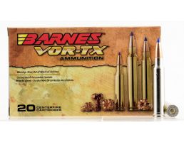 Barnes Bullets VOR-TX 210 gr Tipped TSX Boat Tail .338 Win Mag Ammo, 20/box - 21575