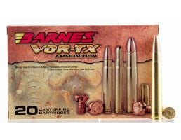 Barnes Bullets VOR-TX Safari 300 gr TSX Flat Base .375 H&H Mag Ammo, 20/box - 22014