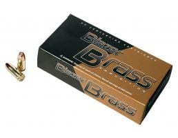 CCI Blazer Brass 95 gr Full Metal Jacket Round Nose .380 ACP Ammo, 250/box - 52021