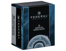 Federal Personal Defense Revolver 125 gr Jacketed Hollow Point .357 Mag Ammo, 20/box - C357B