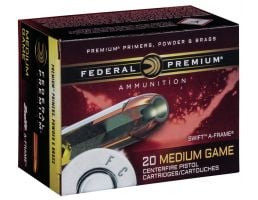 Federal 300 gr Swift A-Frame .454 Casull Ammo, 20/box - PD454SA