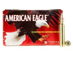 Federal American Eagle 75 gr Total Metal Jacket .223 Rem Ammo, 20/box - AE223T75