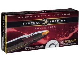 Federal Premium 180 gr Trophy Bonded Tip .300 RUM Ammo, 20/box - P300RUMTT1