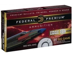Federal Premium Edge TLR 200 gr Terminal Long Range .300 Win Mag Ammo, 20/box - P300WETLR200
