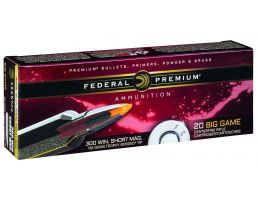 Federal Premium 165 gr Trophy Bonded Tip .300 WSM Ammo, 20/box - P300WSMTT2