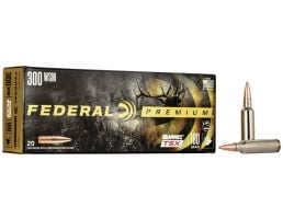 Federal Premium Barnes TSX 180 gr Triple-Shock X .300 WSM Ammo, 20/box - P300WSMF