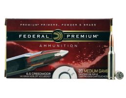 Federal Premium 300 gr Nosler AccuBond .338 Lapua Ammo, 20/box - P338LMA1