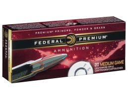 Federal Premium 210 gr Nosler Partition .338 RUM Ammo, 20/box - P338RUMA