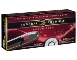 Federal Premium 300 gr Trophy Bonded Bear Claw .45-70 Ammo, 20/box - P4570T4