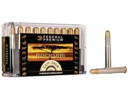 Federal Premium Safari Cape-Shok 500 gr Trophy Bonded Sledgehammer Solid .470 Nitro Express Ammo, 20/box - P470T2