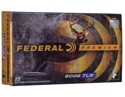 Federal Premium Edge TLR 130 gr Terminal Long Range 6.5 Crd Ammo, 20/box - P65CRDETLR1