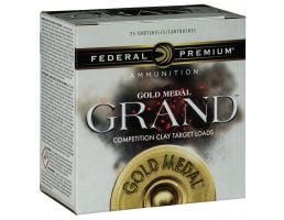 Federal Premium Gold Medal Grand Plastic 2.75" 12 Gauge Ammo 8, 25/box - GMT1168