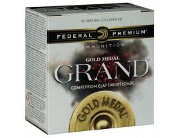 Federal Premium Gold Medal Grand Plastic 2.75" 12 Gauge Ammo 8, 25/box - GMT178 8