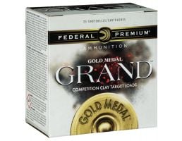 Federal Premium Gold Medal Grand Paper 2.75" 12 Gauge Ammo 8, 25/box - GMT1178