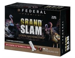 Federal Premium Grand Slam 3" 12 Gauge Ammo 5, 10/box - PFCX157F5