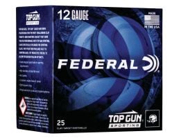 Federal Top Gun Sporting 2.75" 12 Gauge Ammo 8, 25/box - TGSF1288