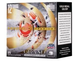 Federal Premium Gold Medal Grand Plastic 2.75" 12 Gauge Ammo 7-1/2, 25/box - GMT11975