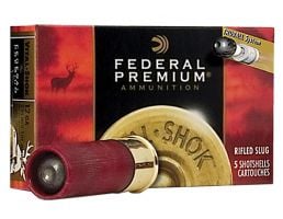 Federal Premium Vital-Shok TruBall 3" 12 Gauge 1 oz Shotshell, 5/box - PB131RS