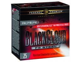 Federal Black Cloud FS Steel 2.75" 12 Gauge Ammo 3, 25/box - PWBX1473