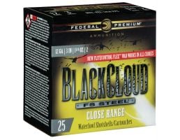 Federal Black Cloud FS Steel Close Range 3" 12 Gauge Ammo 2, 25/box - PWBXD142 2