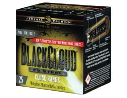 Federal Black Cloud FS Steel Close Range 3" 20 Gauge Ammo 2, 25/box - PWBXD2092