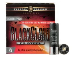 Federal Black Cloud FS Steel 3" 12 Gauge Ammo 1, 25/box - PWBX142 1